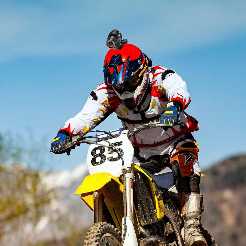 Motorcycle Helmet Action Camera Full HD Wide Angle Recording