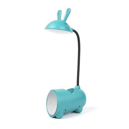 Multifunction Cute Rabbit Desk Lamp LED Touch USB Pen Holder