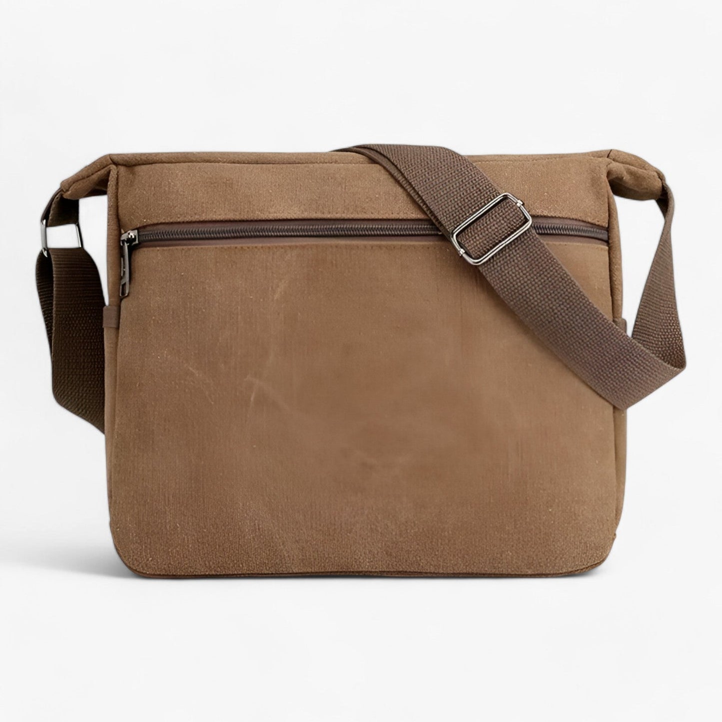 Multifunctional Canvas Shoulder Bag for Men Large Capacity Everyday Carry