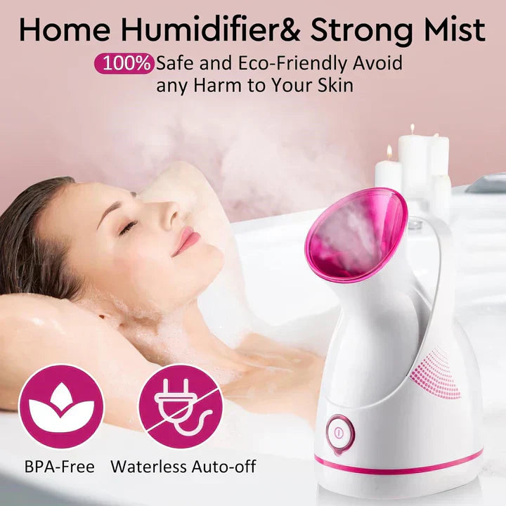 Nano Ionic Facial Steamer Deep Hydration Pore Care Device