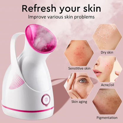 Nano Ionic Facial Steamer Deep Hydration Pore Care Device