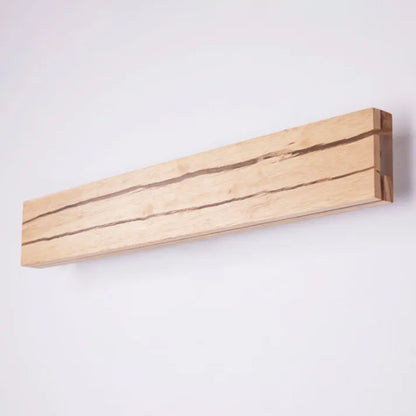 Natural Wooden Wall Light with Modern LED Design