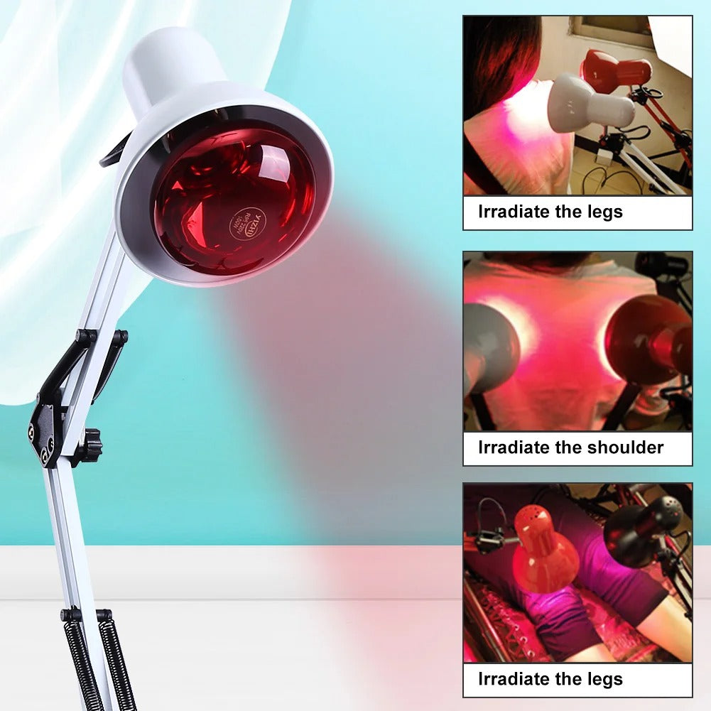 Near Infrared Heat Therapy Massage Lamp – Adjustable Infrared Light for Physiotherapy and Pain Relief