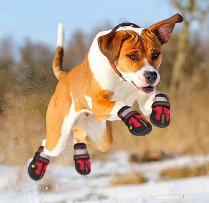 Non Slip Waterproof Dog Boots Paw Protection Shoes for All Weather Walking