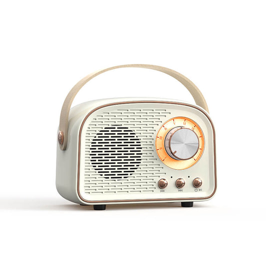 Nostalgix Retro Radio Bluetooth Speaker Vintage Design Wireless Sound System