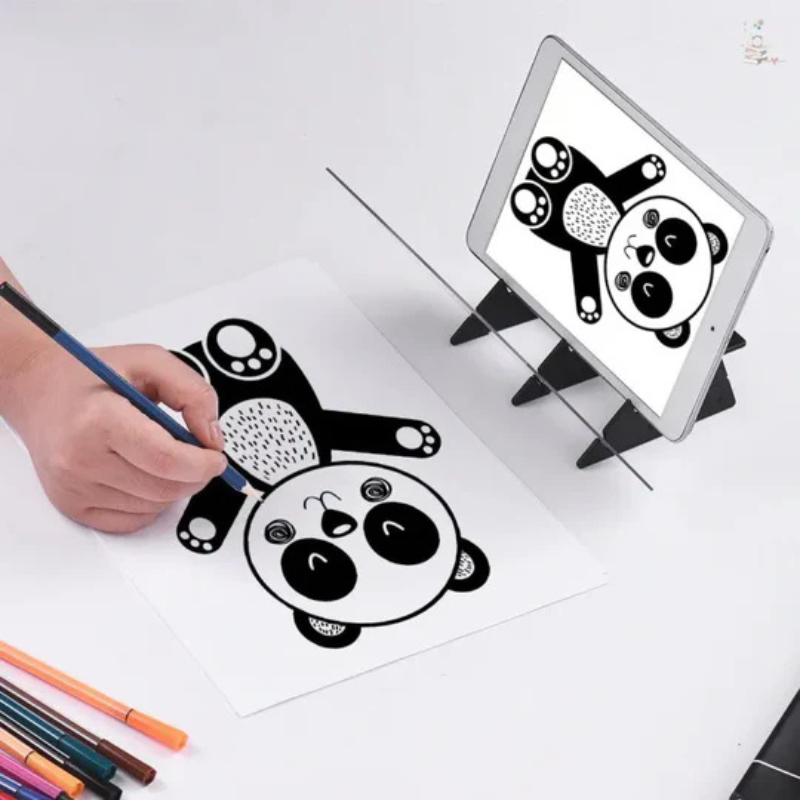 Optical Drawing Board Transparent Tracing Pad Smartphone Tablet Art Projector