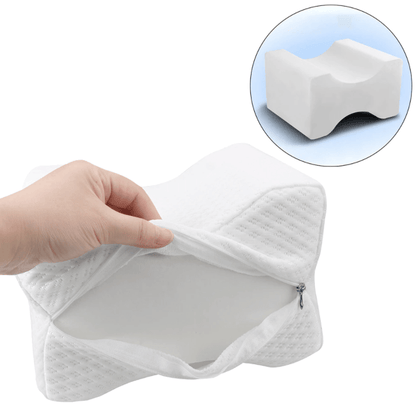 Orthopedic Leg Pillow – Memory Foam Knee & Leg Support Cushion for Side Sleepers