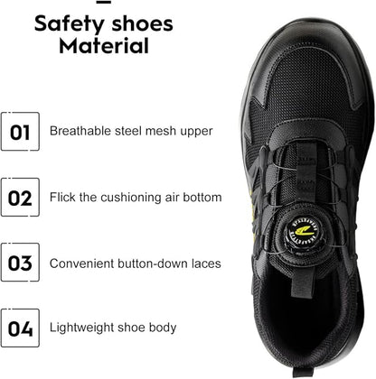 Orthopedic Safety Work Shoes Slip Resistant Lightweight Protection