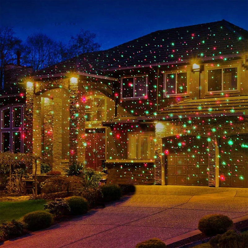 Outdoor Laser Projector Christmas House Light Decoration