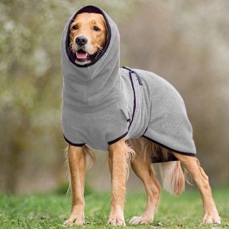 Pet Bathrobe Dog Cat Quick Dry Warm Towel Coat After Bath Shower