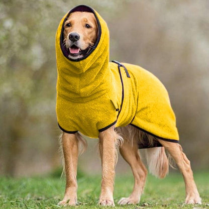 Pet Bathrobe Dog Cat Quick Dry Warm Towel Coat After Bath Shower