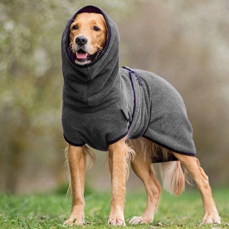 Pet Bathrobe Dog Cat Quick Dry Warm Towel Coat After Bath Shower