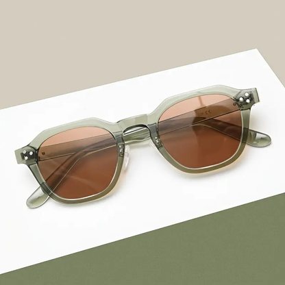 Polarized Sunglasses UV Protection Round Frame