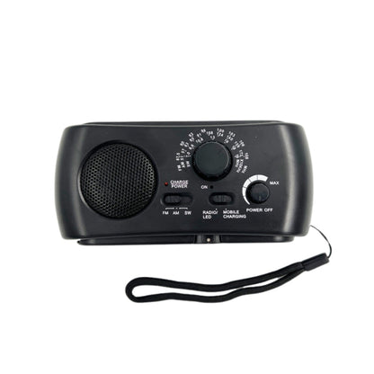 Portable Emergency Radio with Flashlight USB Charging Hand Crank Power Bank