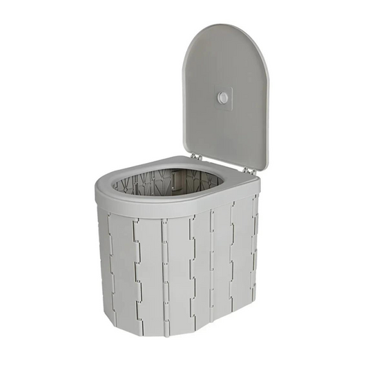Portable Folding Travel Toilet Lightweight Camping Toilet Compact Outdoor Emergency Portable Toilet