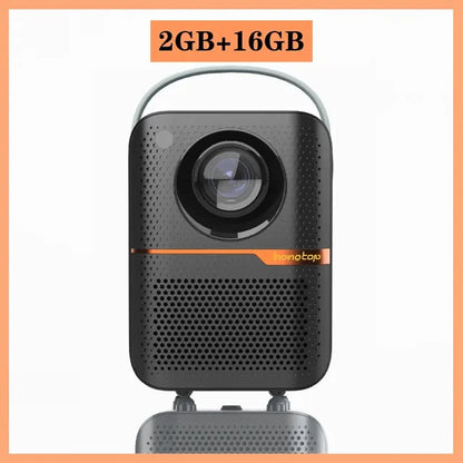 Portable Mini Projector with Wireless Connectivity – 300 ANSI Lumens – Compact Home Cinema