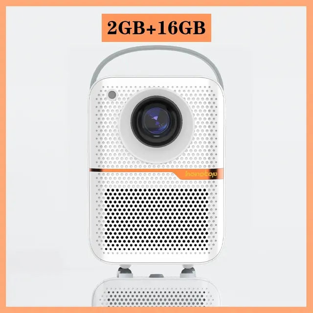 Portable Mini Projector with Wireless Connectivity – 300 ANSI Lumens – Compact Home Cinema