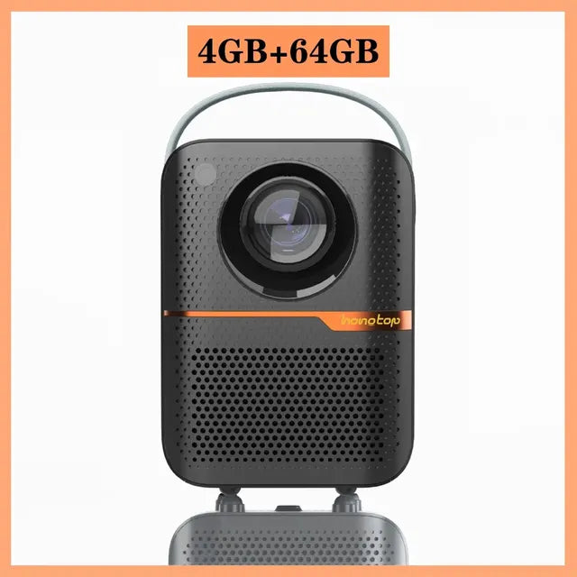 Portable Mini Projector with Wireless Connectivity – 300 ANSI Lumens – Compact Home Cinema
