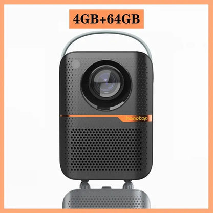 Portable Mini Projector with Wireless Connectivity – 300 ANSI Lumens – Compact Home Cinema