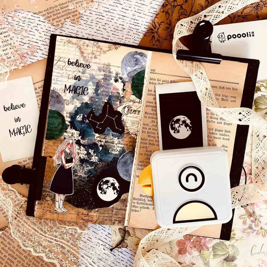 Portable Smartphone Photo Printer Instant Pocket Printer Inkless Compact Mini Printer