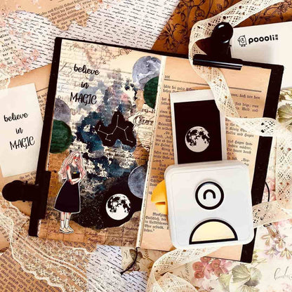 Portable Smartphone Photo Printer Instant Pocket Printer Inkless Compact Mini Printer