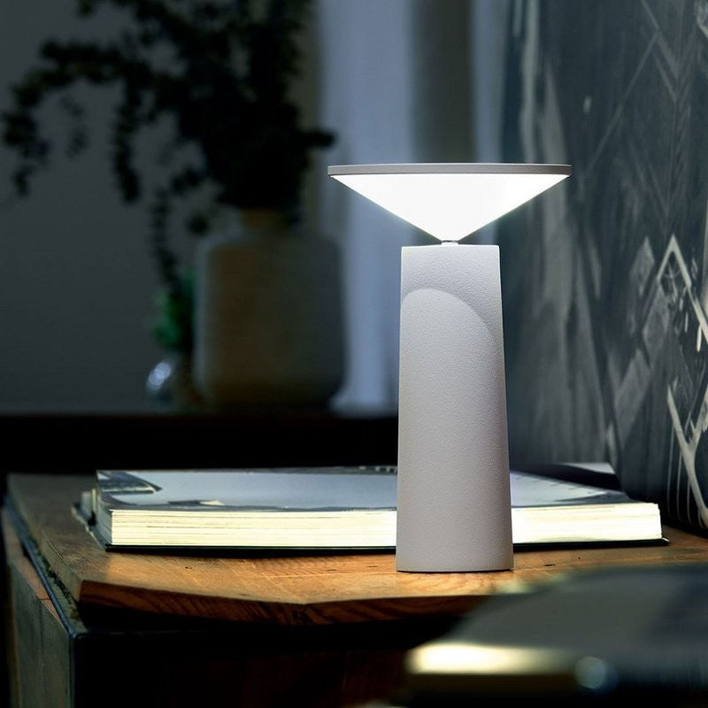 Portable USB Rechargeable Table Lamp Dimmable LED Desk Lamp with Adjustable Lighting Modes