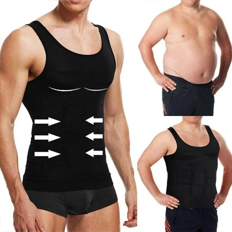 Posture Support Compression Body Shaper Vest Slim Fit Breathable Design