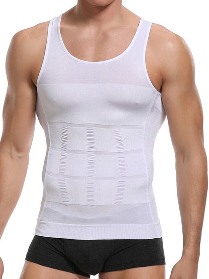 Posture Support Compression Body Shaper Vest Slim Fit Breathable Design