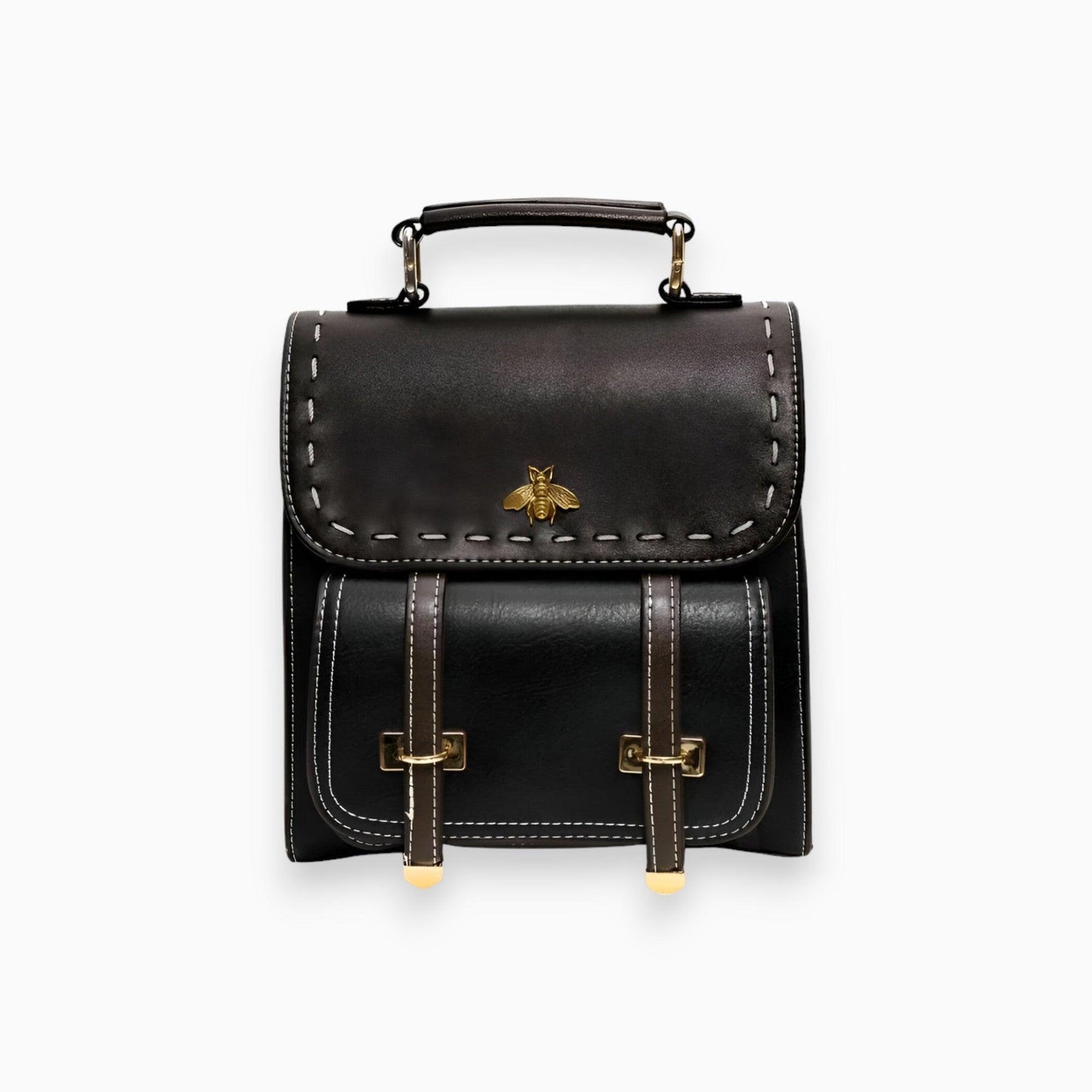 Premium Vegan Leather Backpack Women Stylish Travel Everyday Bag