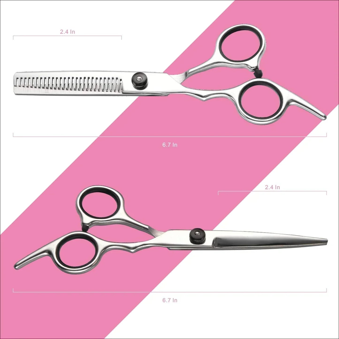Professional Hair Cutting Thinning Scissors Set Precision Styling Tools