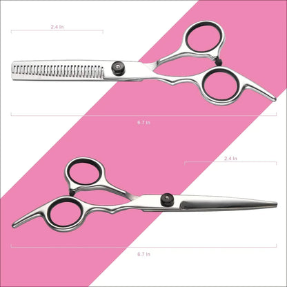 Professional Hair Cutting Thinning Scissors Set Precision Styling Tools