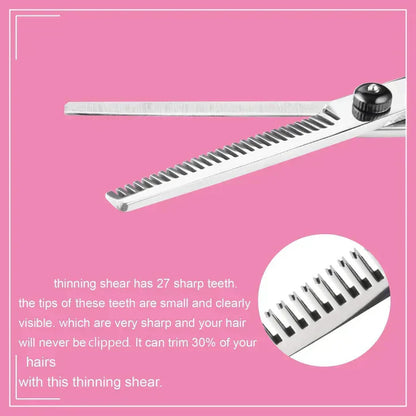 Professional Hair Cutting Thinning Scissors Set Precision Styling Tools
