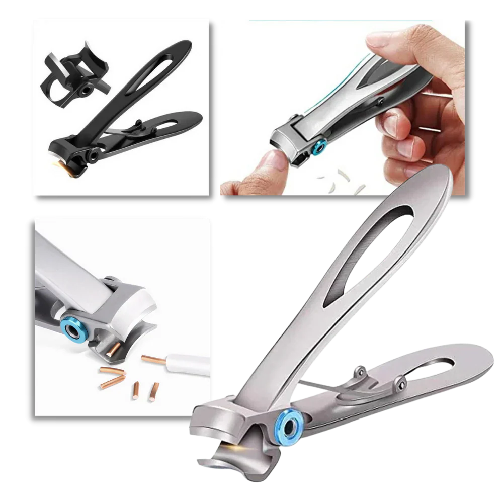 Professional Stainless Steel Nail Clipper Thick Nails Precision Tool