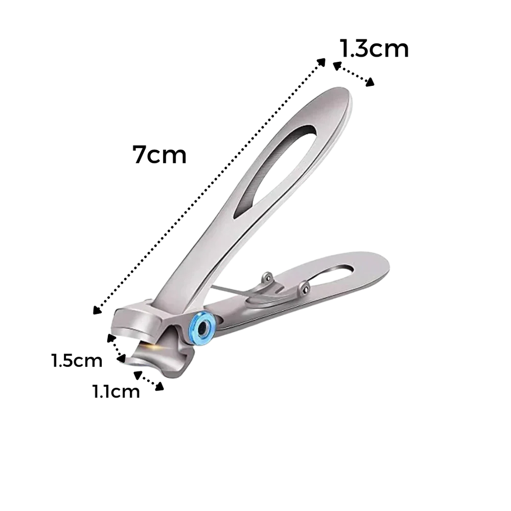 Professional Stainless Steel Nail Clipper Thick Nails Precision Tool