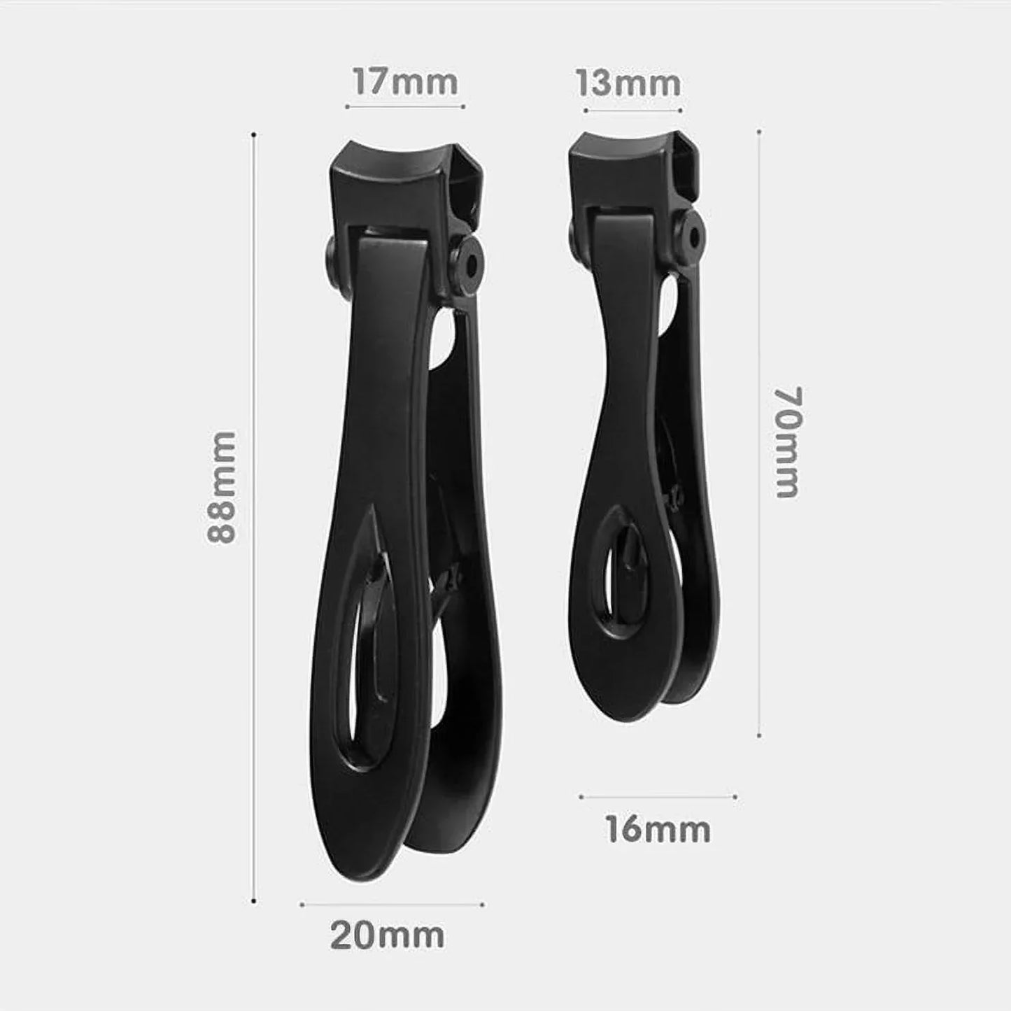 Professional Stainless Steel Nail Clipper Thick Nails Precision Tool