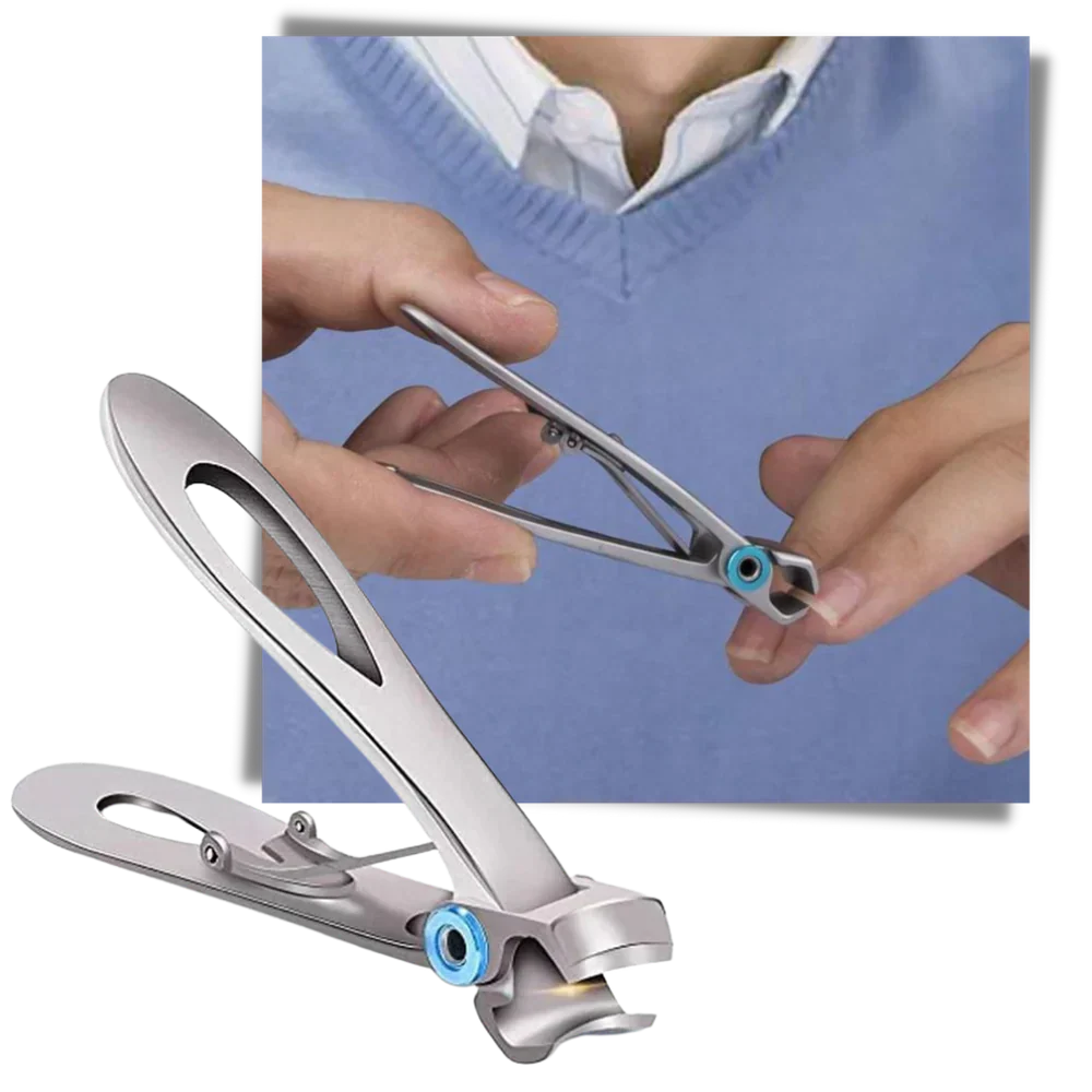 Professional Stainless Steel Nail Clipper Thick Nails Precision Tool