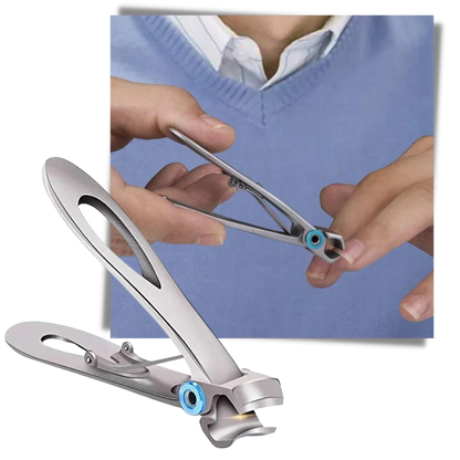 Professional Stainless Steel Nail Clipper Thick Nails Precision Tool