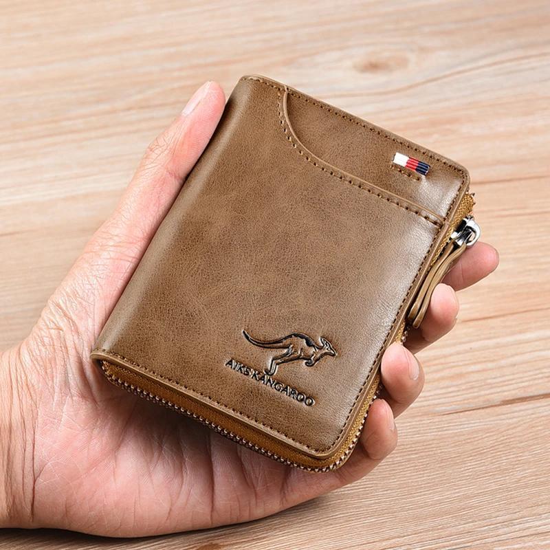 RFID Security Wallet – Waterproof Compact Leather Wallet