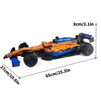 Race Car Model Building Kit Detailed Construction Set for Hobbyists