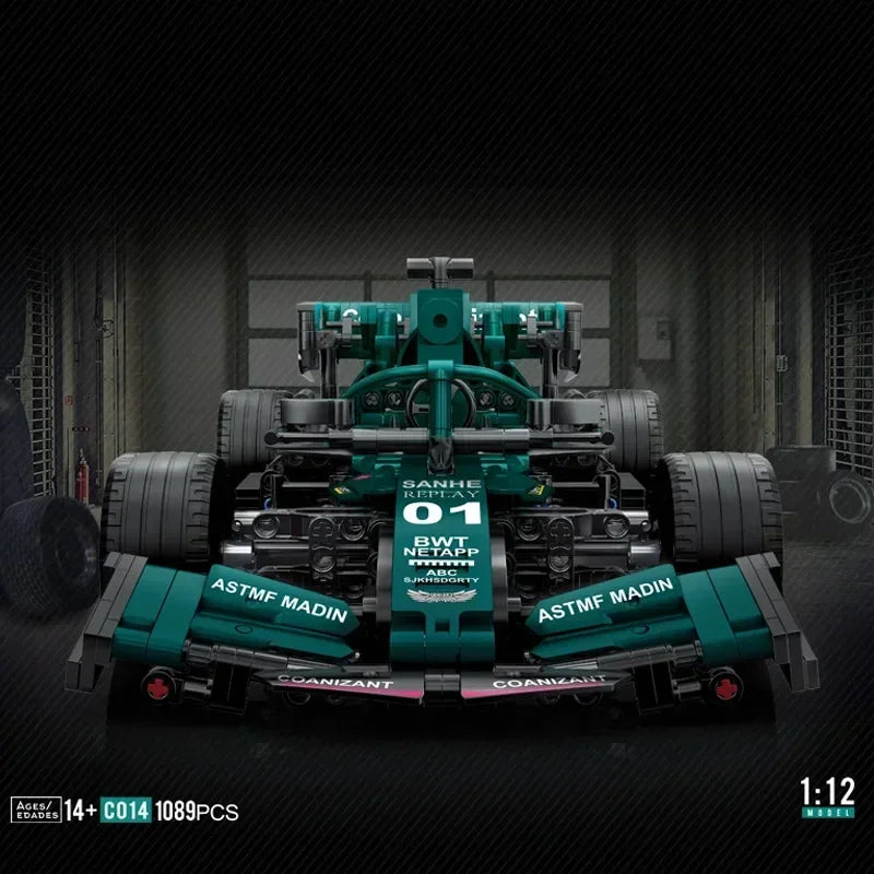 Race Car Model Building Kit Detailed Construction Set for Hobbyists