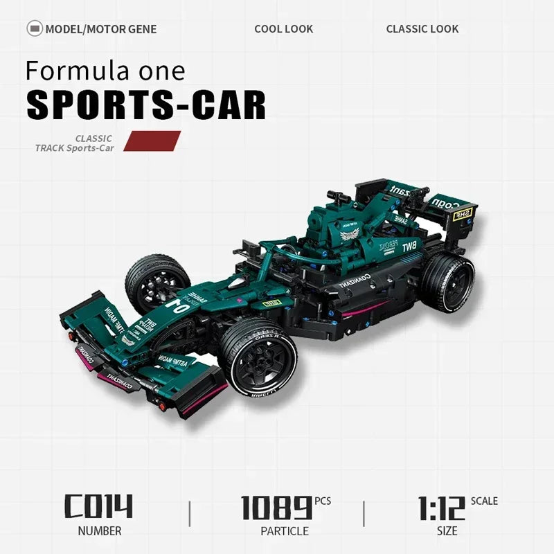 Race Car Model Building Kit Detailed Construction Set for Hobbyists