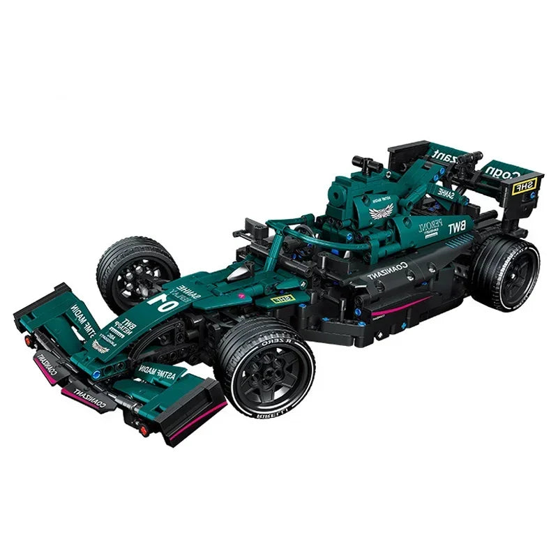 Race Car Model Building Kit Detailed Construction Set for Hobbyists