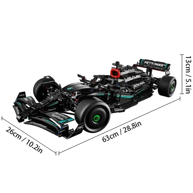 Race Car Model Building Kit Detailed Construction Set for Hobbyists