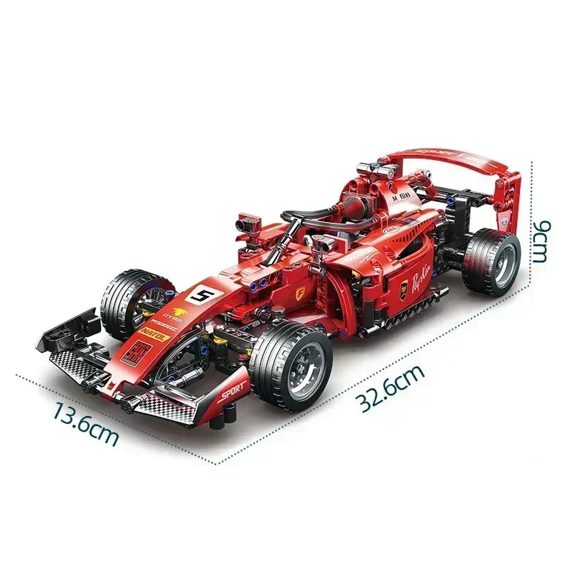 Race Car Model Building Kit Detailed Construction Set for Hobbyists