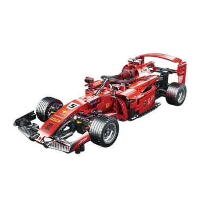Racing Car Building Block Set Detailed Model Construction Kit