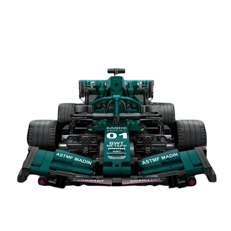 Racing Car Building Block Set Detailed Model Construction Kit