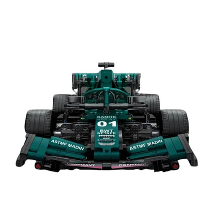 Racing Car Building Block Set Detailed Model Construction Kit