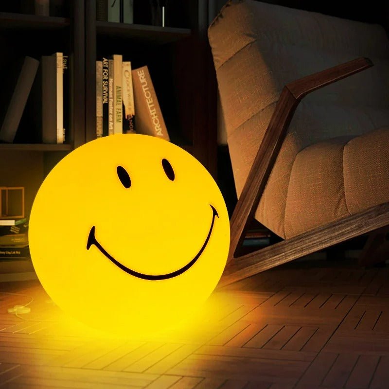 Rechargeable LED Night Light Round Touch Control Bedside Lamp with Remote Control