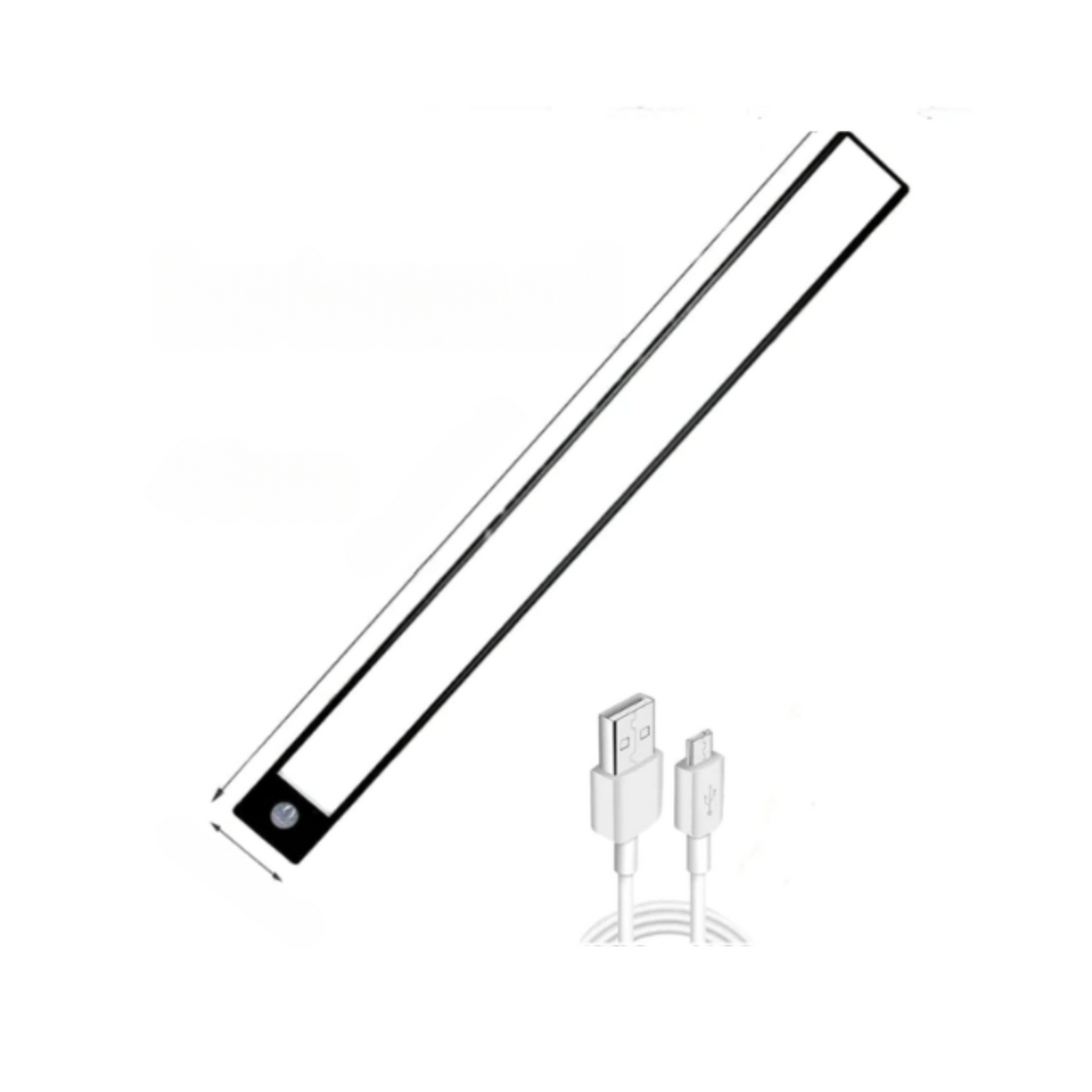 Rechargeable Motion Sensor LED Cabinet Light USB Wireless Under Cabinet Light for Kitchen Closet Wardrobe