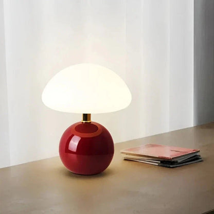 Rechargeable Mushroom Table Lamp LED Ambient Night Light Bedside Desk Lamp
